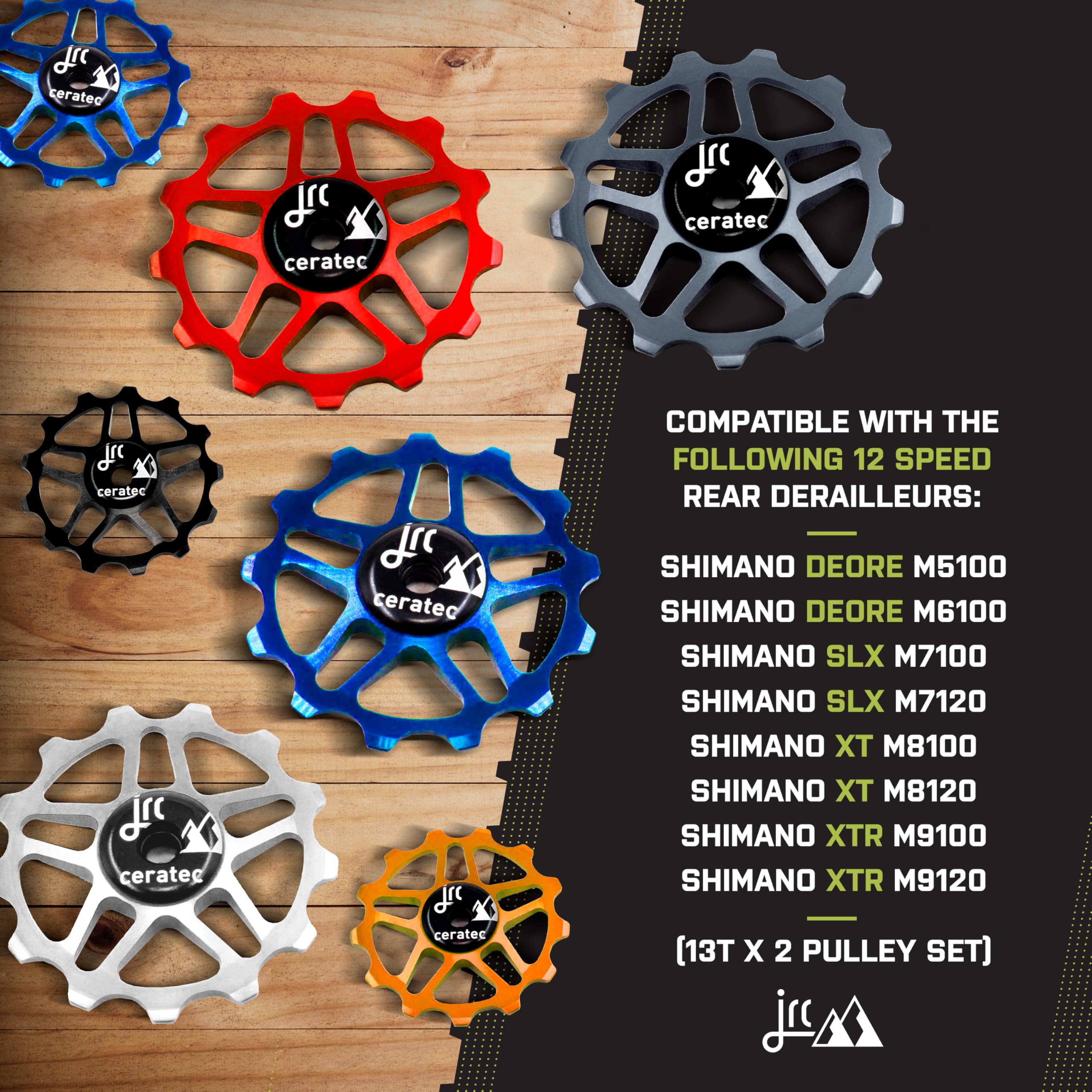 Amazon.co.jp: JRC Components 13T ジョッキーホイール シマノMTB